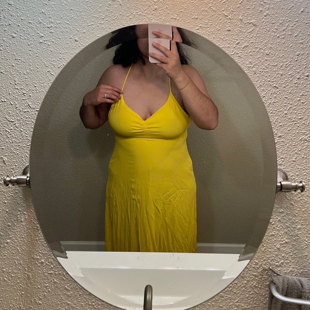 COPY - Forever 21 yellow dress
